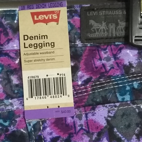 Levi's Denim Stretch Legging NWT - Picture 7 of 7
